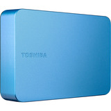 Toshiba Canvio Flex 4TB, Harddisk højglans-blå