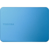 Toshiba Canvio Flex 4TB, Harddisk højglans-blå