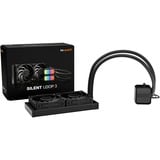be quiet! Silent Loop 3 240 mm Processor Alt-i-en væskekøler 12 cm Sort 1 stk, Vandkøling Alt-i-en væskekøler, 12 cm, 130,3 m³/t, Sort