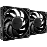 be quiet! Silent Loop 3 240 mm Processor Alt-i-en væskekøler 12 cm Sort 1 stk, Vandkøling Alt-i-en væskekøler, 12 cm, 130,3 m³/t, Sort