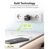 goobay 65369, Oplader Sort