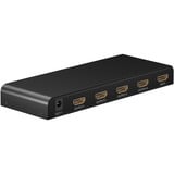 goobay HDMI-splitter 1 til 4 (4K @ 30Hz), HDMI splitter Sort