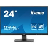 iiyama ProLite XU2491H-B1 computerskærm 60,5 cm (23.8") 1920 x 1080 pixel Fuld HD LED Sort, LED-skærm Sort (mat), 60,5 cm (23.8"), 1920 x 1080 pixel, Fuld HD, LED, 0,5 ms, Sort