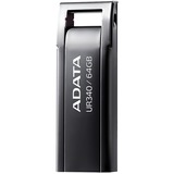 ADATA UR340 USB-nøgle 64 GB USB Type-A 3.2 Gen 2 (3.1 Gen 2) Sort, USB-stik nikkel, 64 GB, USB Type-A, 3.2 Gen 2 (3.1 Gen 2), 100 MB/s, Hætte, Sort