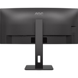 AOC CU34P3CV, LED-skærm Sort