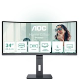 AOC LED-skærm Sort