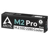 ARCTIC M2 Pro, Køleplade Sort