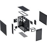 ASUS PRIME AP303 MESH, Towerkabinet Sort