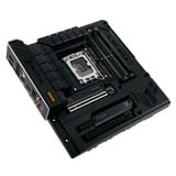ASUS TUF GAMING B760M-BTF WIFI Intel B760 LGA 1700 micro ATX, Bundkort Sort, Intel, LGA 1700, Intel® Celeron®, Intel® Core™ i3, Intel® Core™ i5, Intel® Core™ i7, Intel® Core™ i9,..., LGA 1700, DDR5-SDRAM, 192 GB