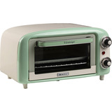 Ariete 3919/04 10 L 800 W Grøn Grill, Mini ovn Hvid/lysegrøn, 10 L, Grøn, Fritstående, Dreje, 90 - 230 °C, Mekanisk
