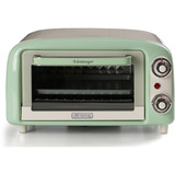 Ariete 3919/04 10 L 800 W Grøn Grill, Mini ovn Hvid/lysegrøn, 10 L, Grøn, Fritstående, Dreje, 90 - 230 °C, Mekanisk