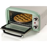 Ariete 3919/04 10 L 800 W Grøn Grill, Mini ovn Hvid/lysegrøn, 10 L, Grøn, Fritstående, Dreje, 90 - 230 °C, Mekanisk
