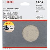 Bosch Net slibeark M480 Net Best til træ og maling, Ø 150mm, K180, Slibning ark 