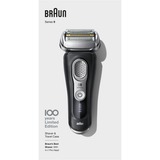 Braun Series 9 81728153 barbermaskine til ham Folie shaver Trimmer Sort Sort/Sølv, Folie shaver, Sort, LED, Opladning, Strøm, Batteri, Lithium-Ion (Li-Ion)