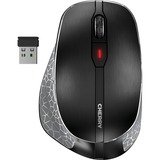 CHERRY MW 8C ERGO mus Højre hånd RF trådløs + Bluetooth Optisk 3000 dpi Sort, Højre hånd, Optisk, RF trådløs + Bluetooth, 3000 dpi, Sort, Grå