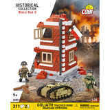 COBI Goliath Tracked Mine Warszawa-oprøret, Bygge legetøj 