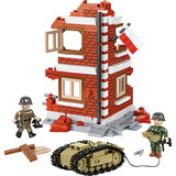 COBI Goliath Tracked Mine Warszawa-oprøret, Bygge legetøj 