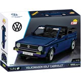 COBI Volkswagen Golf Cabriolet, Bygge legetøj Blå
