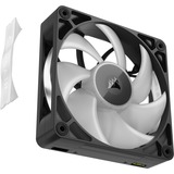 Corsair RX120 MAX RGB, Sag fan Sort