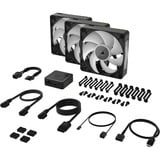 Corsair RX120 MAX RGB, Sag fan Sort