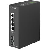 D-Link DIS-100G-06 netværksswitch Ikke administreret L2 Gigabit Ethernet (10/100/1000) DIN rail Sort Ikke administreret, L2, Gigabit Ethernet (10/100/1000), DIN rail