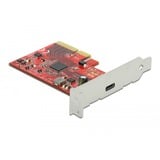 DeLOCK 89035 interface-kort/adapter Intern USB 3.2 Gen 2, Interface card PCIe, USB 3.2 Gen 2, Lavprofil, PCIe 3.0, 20 Gbit/sek., Windows 10, Windows 8.1