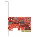 DeLOCK 89035 interface-kort/adapter Intern USB 3.2 Gen 2, Interface card PCIe, USB 3.2 Gen 2, Lavprofil, PCIe 3.0, 20 Gbit/sek., Windows 10, Windows 8.1