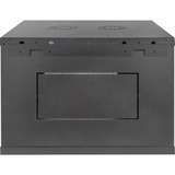 Digitus DN-19 09U-6/6-EC-SW stativ 9U Vægmonteret stativ Sort, IT kabinet Sort, Vægmonteret stativ, 9U, 60 kg, Nøglelås, 26 kg, Sort