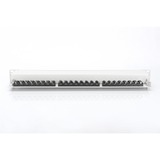 Digitus DN-91624S-EA patch panel 1U grå, Gigabit Ethernet, Cat6a, Grå, Reolmontering, 1U, 1,5 mm