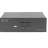 Digitus KVM-switch HDMI 4x 1, KVM-switchen Sort