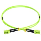 Digitus LWL patchkabel, duplex, LC > LC stik, multimode OM5 lysegrøn