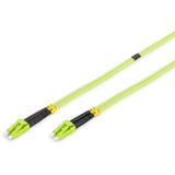 Digitus LWL patchkabel, duplex, LC > LC stik, multimode OM5 lysegrøn
