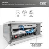Digitus Vægkasse SOHO, umonteret - 540x400 mm (B×D), IT kabinet Lys grå