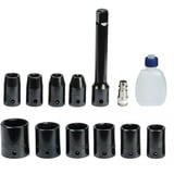 EINHELL Trykluftslagnøgle TC-PW 610, Schlagskruemaskine Sort/Rød