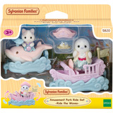 EPOCH Sylvanian Families - Forlystelsespark legetøjssæt Bølgetur, Bygge legetøj 