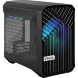 Fractal Design Torrent Nano Micro Tower Sort, Towerkabinet Sort, Micro Tower, PC, Sort, Micro-ITX, Hærdet glas, Flere