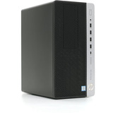HP ProDesk 600 G5 MT Renoveret, Fuld PC Sort/Sølv
