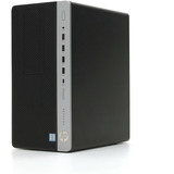 HP ProDesk 600 G5 MT Renoveret, Fuld PC Sort/Sølv