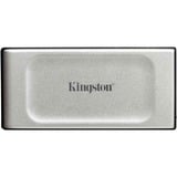 Kingston 500G PORTABLE SSD XS2000, Solid state-drev Sølv/Sort, 500 GB, USB Type-C, 3.2 Gen 2 (3.1 Gen 2), 2000 MB/s, Sort, Sølv