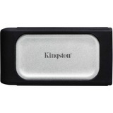 Kingston XS2000 500 GB Sort, Sølv, Solid state-drev Sølv/Sort, 500 GB, USB Type-C, 3.2 Gen 2 (3.1 Gen 2), 2000 MB/s, Sort, Sølv