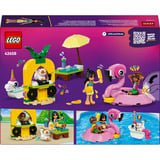 LEGO Friends Poolparty med enhjørning og flamingo, Bygge legetøj Byggesæt, 5 År, Plast, 99 stk, 162 g