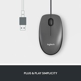 Logitech 910-006652, Mus Sort