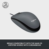 Logitech 910-006652, Mus Sort