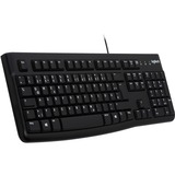 Keyboard K120 for Business tastatur USB QWERTZ Tysk Sort