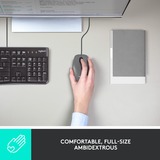 Logitech M100, Mus Sort