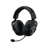 Logitech Pro X Headset Sort, Gaming headset Sort, Headset, Headset, Spil, Sort, Binaural, Dreje