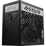 MSI 306-7ZP5C11-CE0 enhed til strømforsyning 1000 W 20+4 pin ATX ATX Sort, PC strømforsyning Sort, 1000 W, 100 - 240 V, 50/60 Hz, 13.0/6.5 A, 1000 W, 120 W