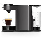 Philips Switch 3in1 HD6593/22 Pude- og filterkaffemaskine, Padmaschine grå, Kombi kaffemaskine, 1 L, Kaffekapsel, Malet kaffe, 1450 W, Grå