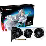 PowerColor Powercolor RX 9070 XT Hellhound REVA 16GB OC, Grafikkort Sort