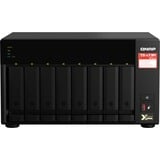QNAP TS-873A NAS Tower Ryzen Embedded V1500B 8 GB DDR4 0 TB QNAP Turbo System Sort Sort/grå, NAS, Tower, Ryzen Embedded, V1500B, 8 GB, DDR4